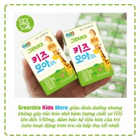 Sữa Nước tăng cao Greenbia Kids more Hàn 150ml